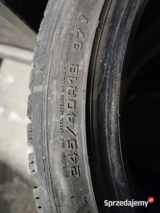 Opony zimowe Dunlop Winter Sport 5 24540R18 BMW wielkopolskie