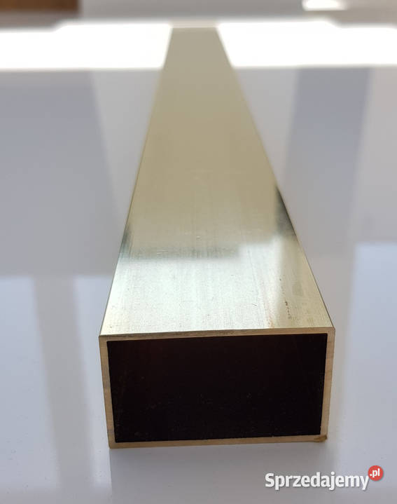 Profil prostokątny z mosiądzu gatunek CuZn37 Poznań