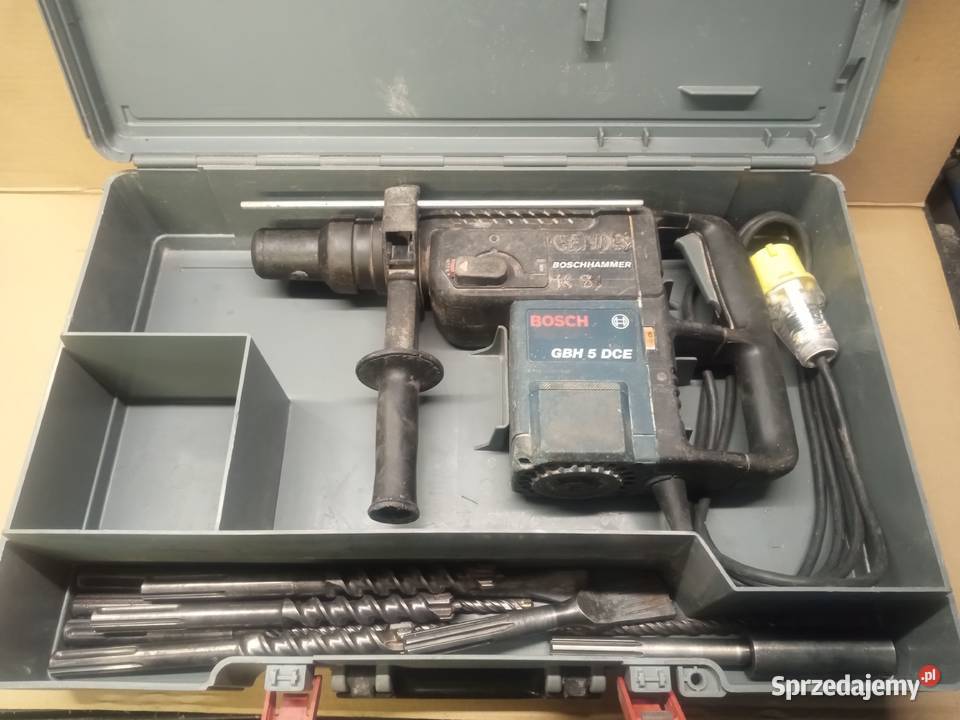 Młotowiertarka Bosch GBH 5 DCE SDS 110V Skórka