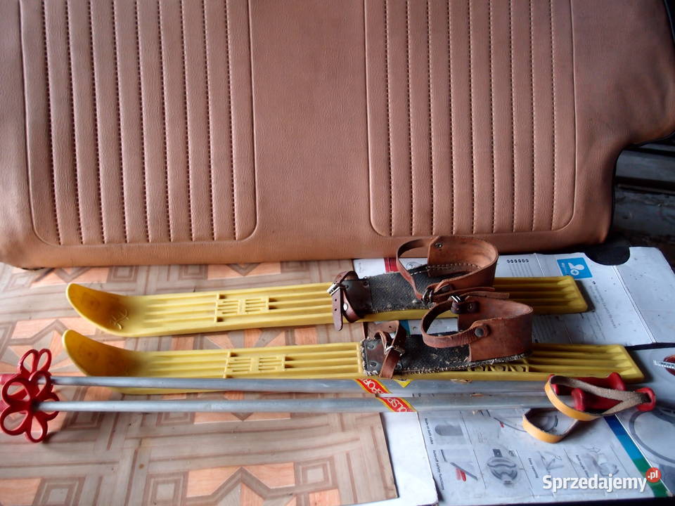 Narty dziecięce POLSPORT ŁÓDŹ Kajtuś produkcja łódzkie Łódź