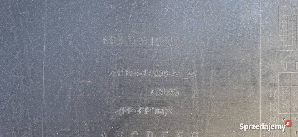 FORD FIESTA MK8 VIII ZDERZAK TYŁ TYLNY DOKŁADKA Bieleń sprzedam