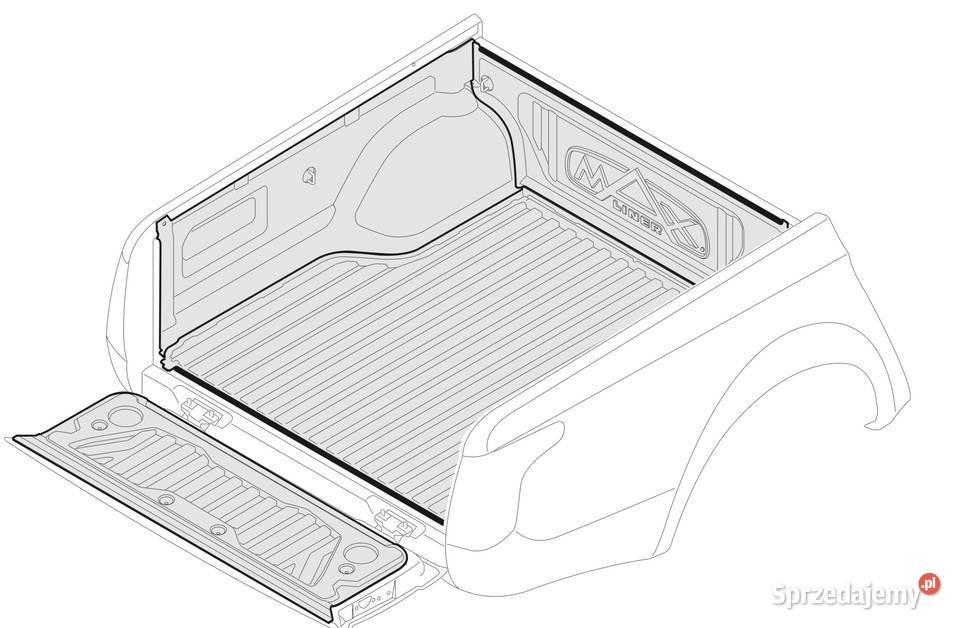 Kuweta Wykładzina Przestrzeni Paki Ładunkowej