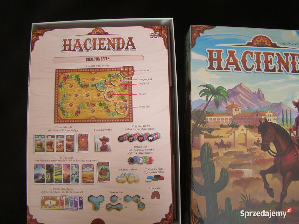 Hacienda druga edycja gra Wolfgang Kramer el Gdynia