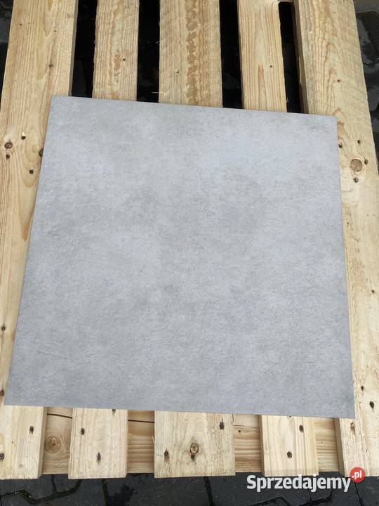 Płyta tarasowa 60x60 2 grubas silver beton Zakopane