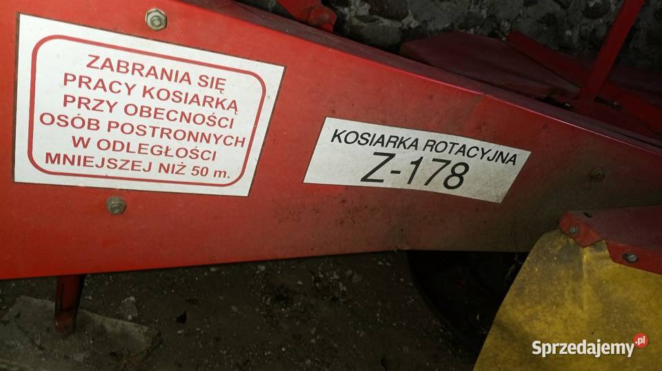 Sprzedam kosiarkę rotacyjna marki Lisicki 178 nieuszkodzony Łowicz