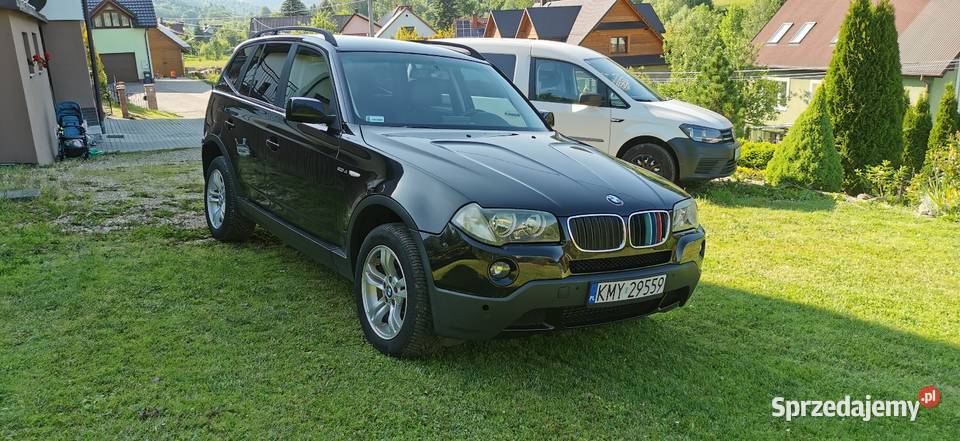 Bmw X3 e83 M pakiet 20 Diesel 177 4x4 automat Skomielna Czarna
