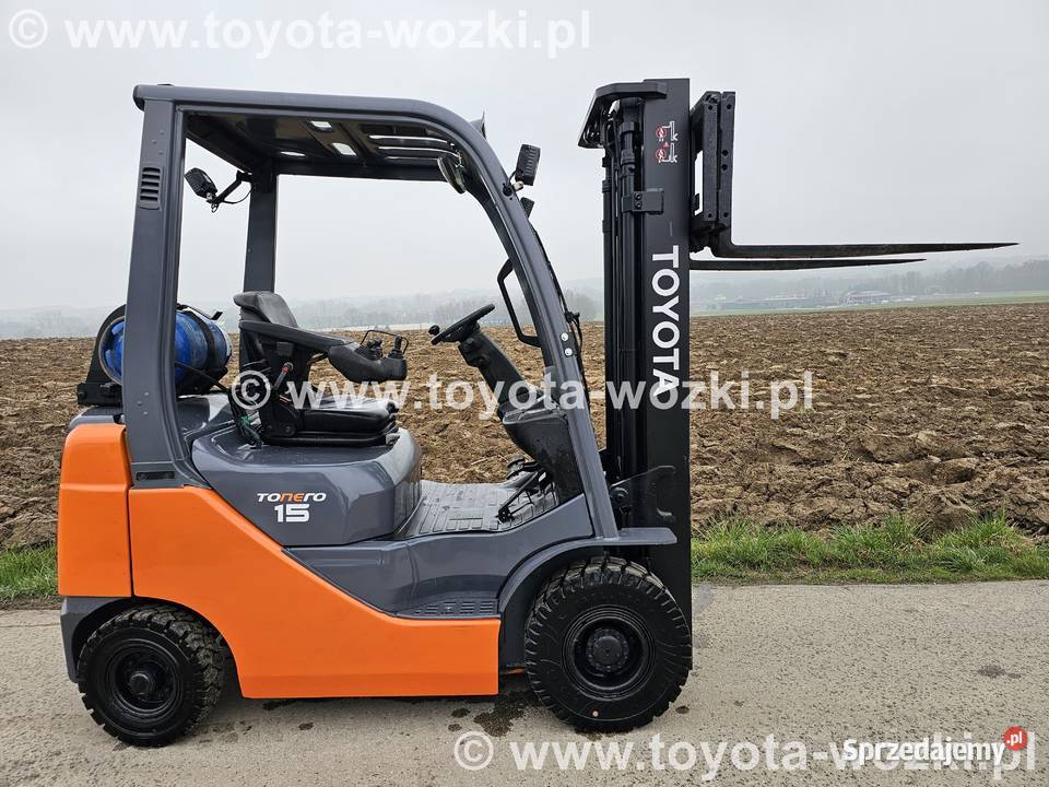 Wózek widłowy TOYOTA 8FGF15 wolny skok 8FG15 Wadowice