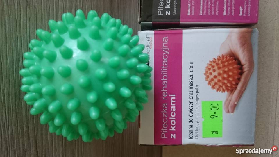 Piłka rehabilitacyjna do ręki z kolcami Kielce