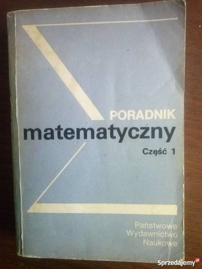 Poradnik matematyczny cz 1Dziubiński matematyka, statystyka Zawiercie