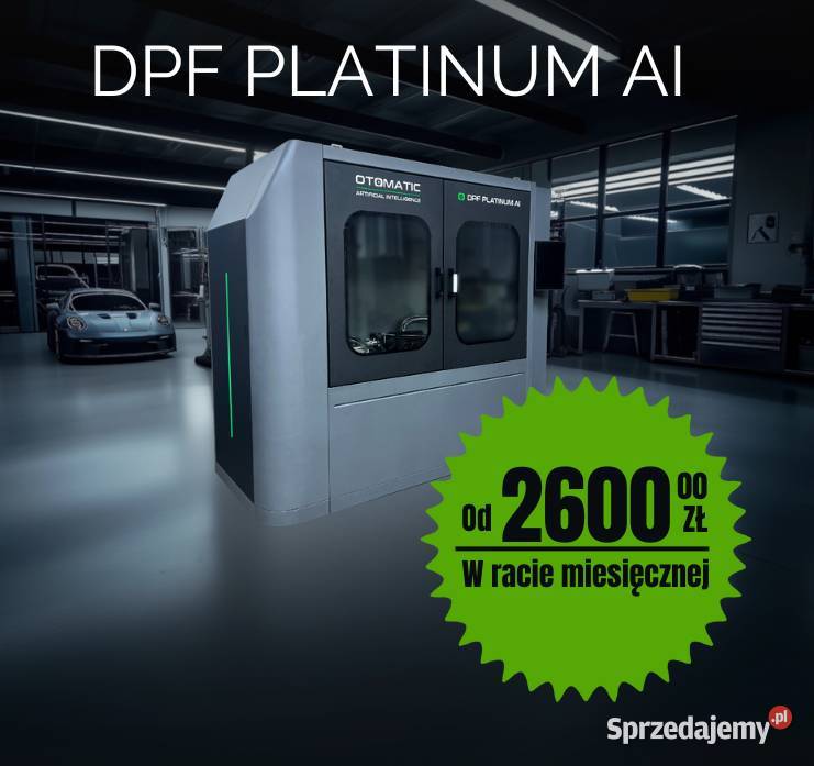 Maszyna do czyszczenia filtrów DPF Platinum AI małopolskie Andrychów