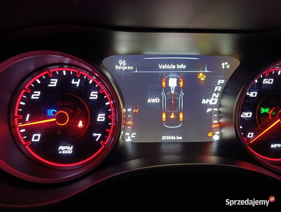 Dodge Charger SXT AWD 4x4 Maksymalne wyposażenie