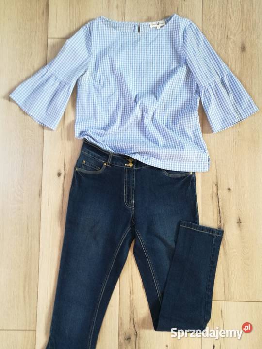 Damskie spodnie jeans EveryDay proste nogawki Dębica