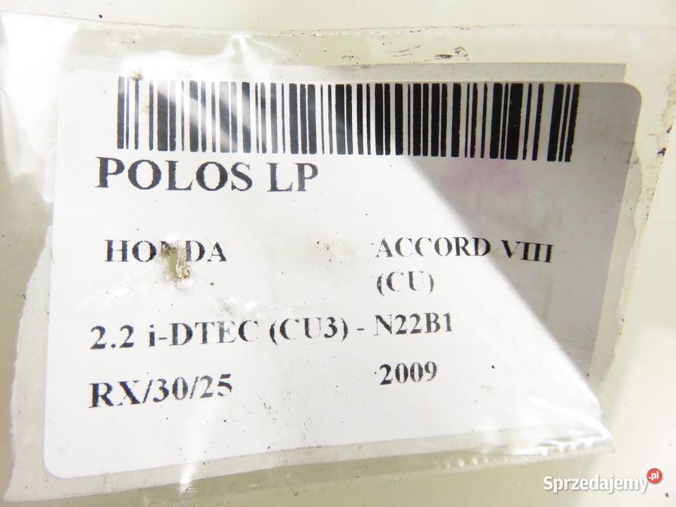 PÓŁOŚ LEWA HONDA ACCORD VIII 22 iDTEC