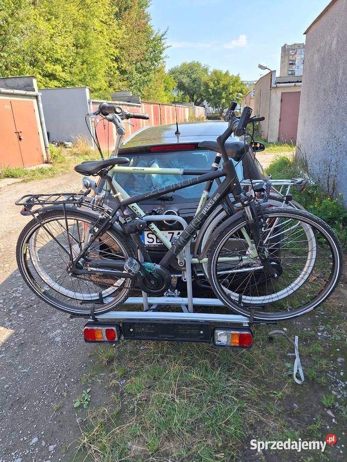 Bagażnik na 2 rowery na hak odchylany aluminiowy mazowieckie