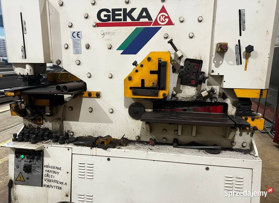 GEKA Wykrawarka hydrauliczna łódzkie Radomsko
