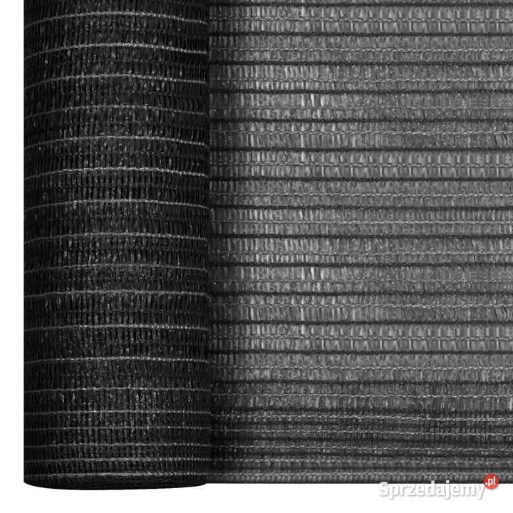 Siatka cieniująca antracytowa 15x50 m HDPE 75 gm mazowieckie Warszawa
