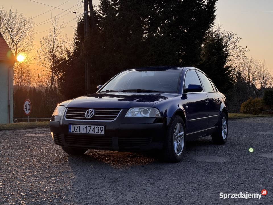 Volkswagen Passat B5FL 19tdi 130 NISKI PRZEBIEG aluminiowe felgi