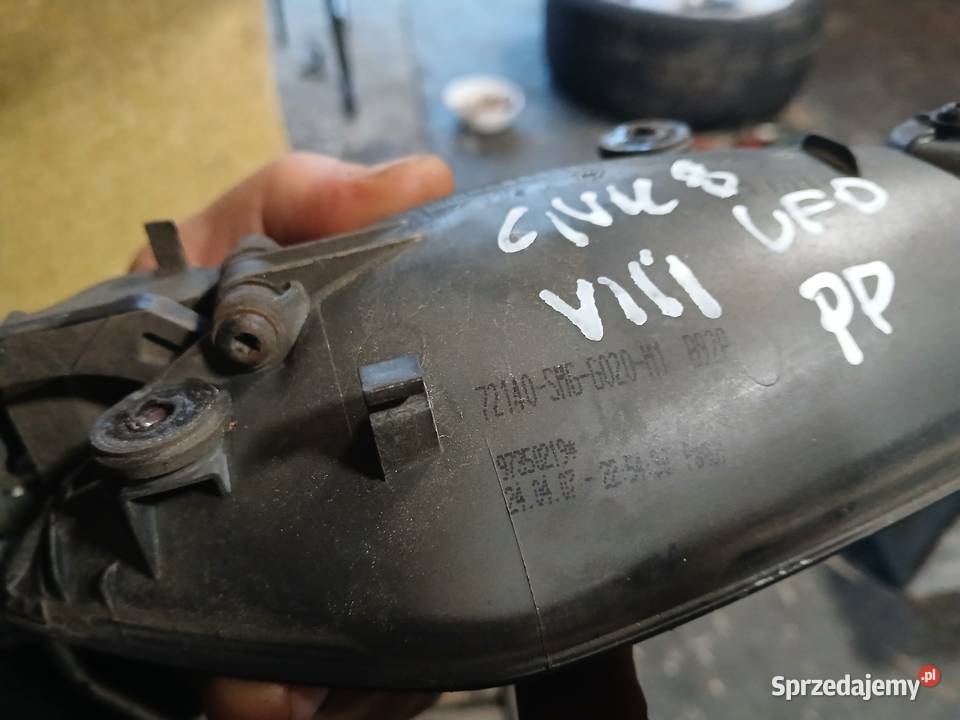 Klamka zewnetrzna prawa przednia Honda Civic małopolskie Radłów sprzedam