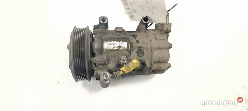 SPRĘŻARKA KLIMATYZACJI CITROEN C3 9655191680 Pozostałe Lipno