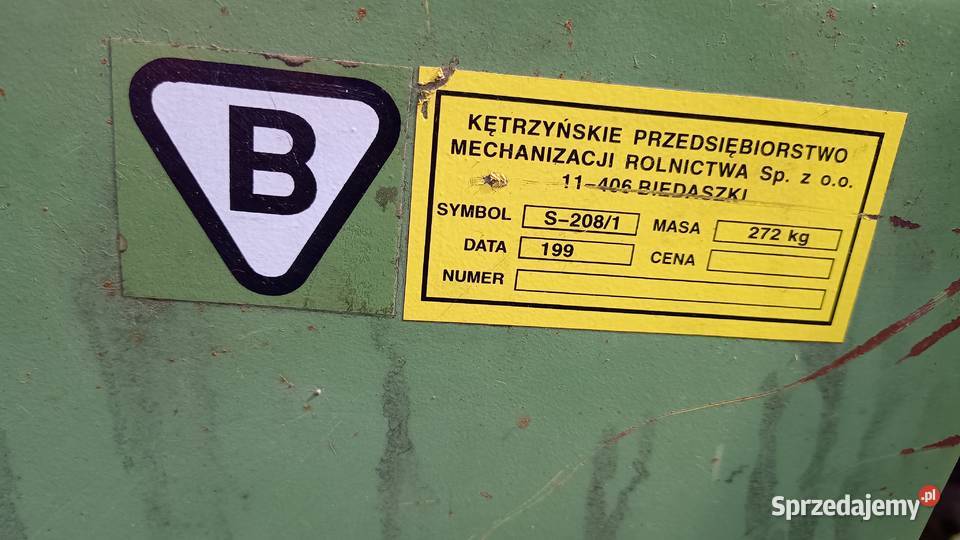 Sadzarka do ziemniaków dwurzędowa KPRM S208 Siewniki i sadzarki Ostrów Południowy sprzedam