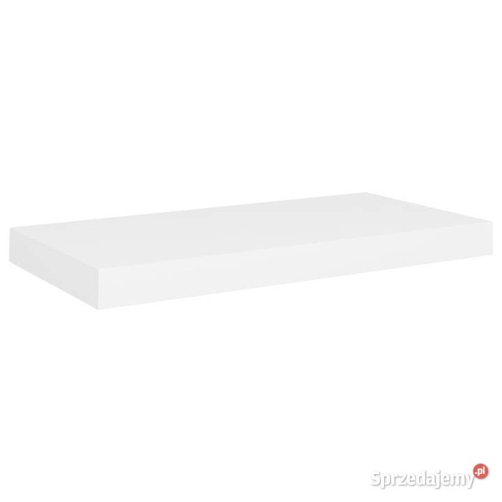 Półka ścienna biała 50 x 23 x 38 MDF WM323808 Półki Warszawa sprzedam