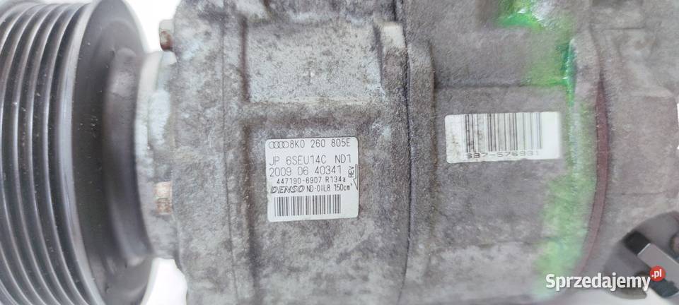 SPRĘŻARKA KOMPRESOR KLIMATYZACJI AUDI A4 B8 A5 Przystajń