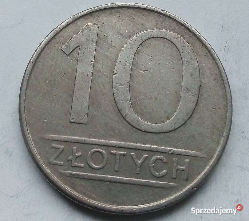 POLSKA10 1985 rCuNiNISKI NAKŁAD Numizmatyka Legionowo