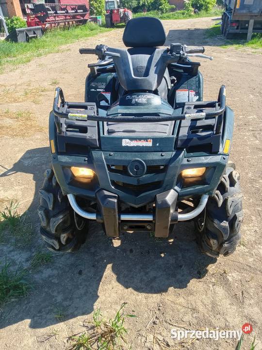 canam outlander 400 4x4 long 2 osobowy transport