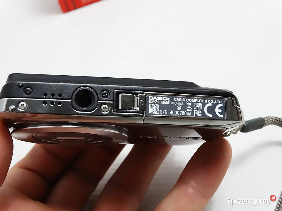 Aparat Cyfrowy Casio Exilim EXZ1 Srebrny Zestaw lubelskie Biłgoraj