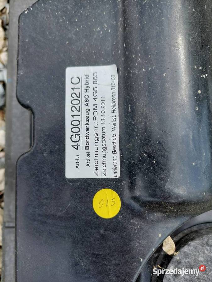 A6 Hybryda półka bagażnika sedan Audi Sochaczew sprzedam