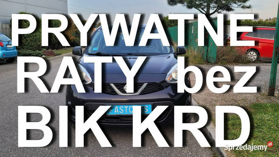 Nissan Micra na raty bez BIK KRD FastCars K13 Kraków
