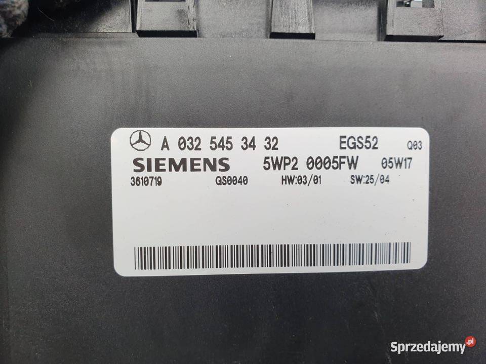 MODUŁ MERCEDES EKLASA W211 A0325453432 Lipno sprzedam