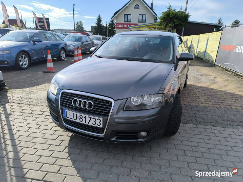 Audi A3 Sportback 16 MPi 102 AUTOMAT Klimatronic podgrzewane fotele lubelskie Łuków