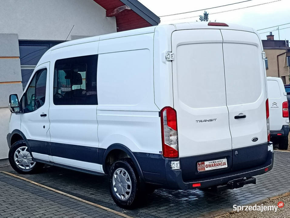 Ford Transit doka brygadówka7osóbsuper stan immobilizer Chełm Śląski