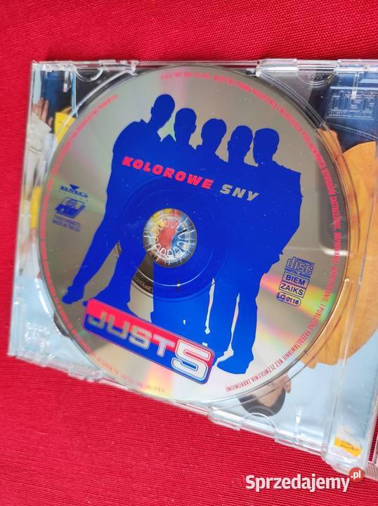 JUST 5 Kolorowe sny BMG 1997 1 wydanie JUST5 1 płyta świętokrzyskie