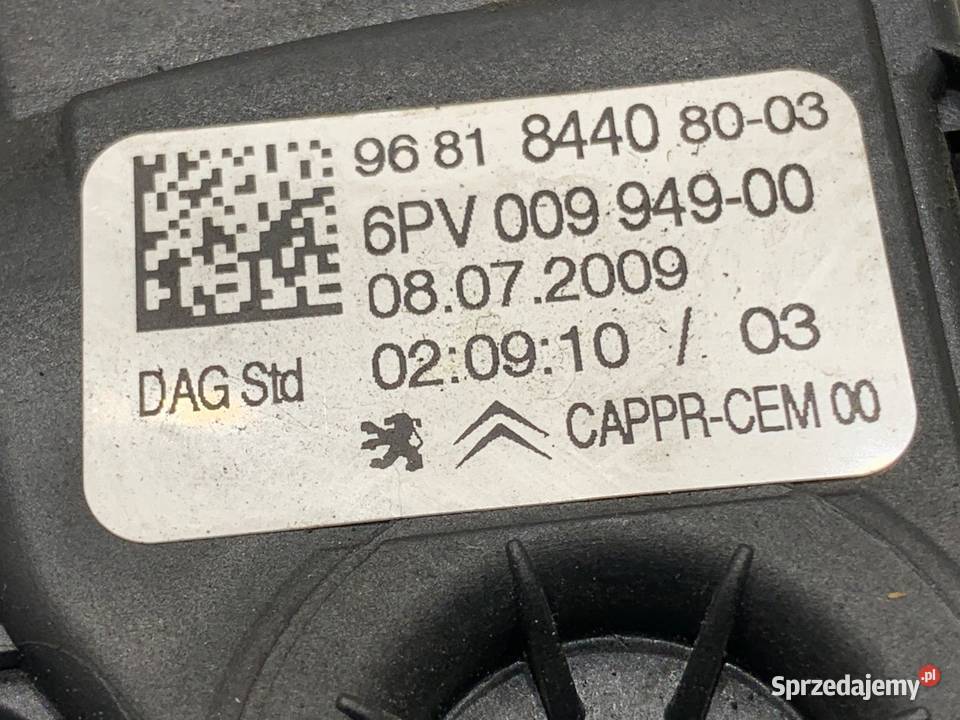 POTENCJOMETR GAZU CITROEN C2 9681844080 14 68