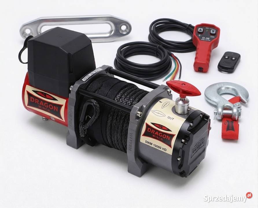 Wyciągarka Dragon Winch DWM 10000 HDS 12V 4536 warmińsko-mazurskie Pasłęk sprzedam
