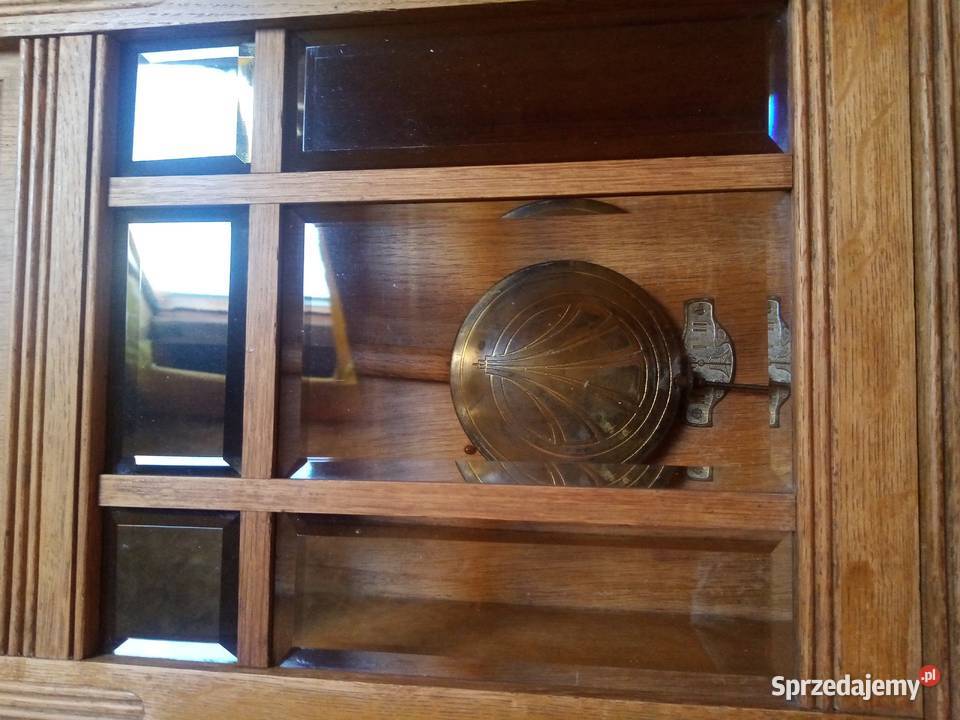 Gustav Becker antyk wiszący zegar skrzyniowy Dom