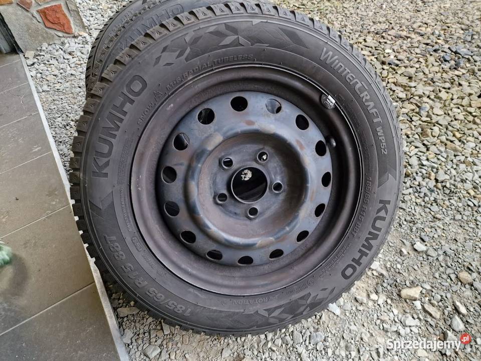 Felgi z oponami zimowymi 18565 r15 podkarpackie Hłomcza