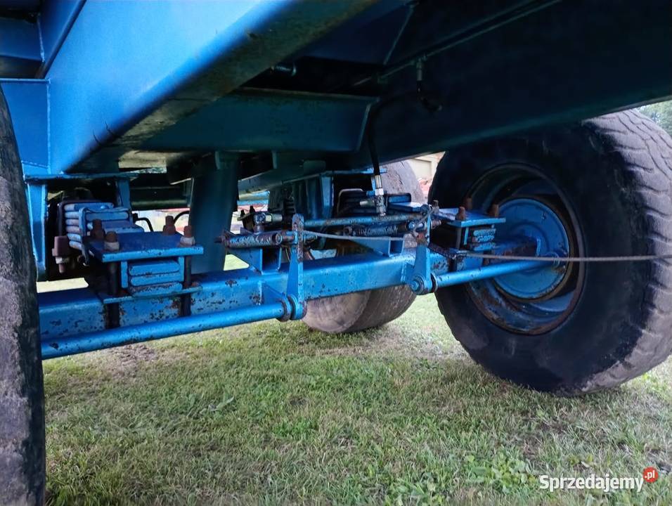 PRZYCZEPA SKORUPA MAUPU tandem RESOR 11TON wielkopolskie