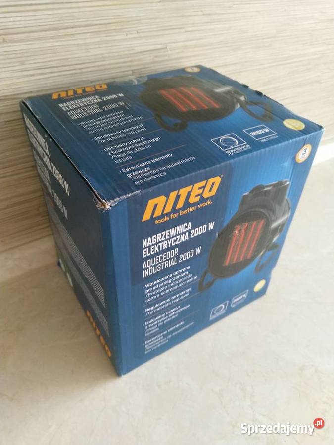 NAJTANIEJ Nagrzewnica Elektryczna 2000W PTC Zabrze sprzedam