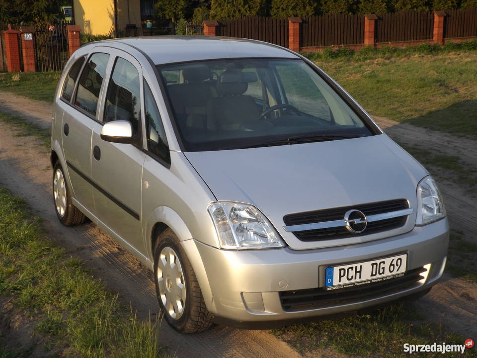 WYGLĄD OPEL MERIVA 16 Meriva Radom sprzedam