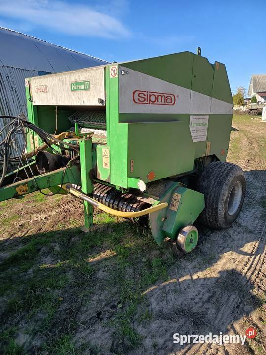 Prasa rolująca rolka sipma belująca nieuszkodzony