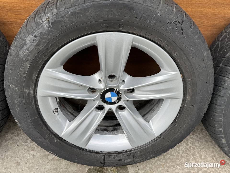 Alufelgi 16 BMW 22555R16 opona zima DOT 3415 Wiązownica Duża