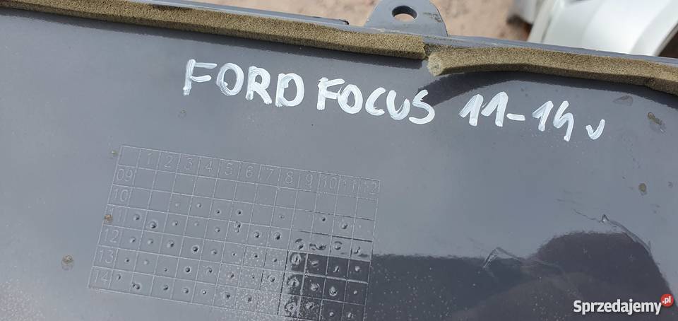 FORD FOCUS MK3 BLENDA NAKŁADKA KLAPY zderzaki Karoseria Bieleń