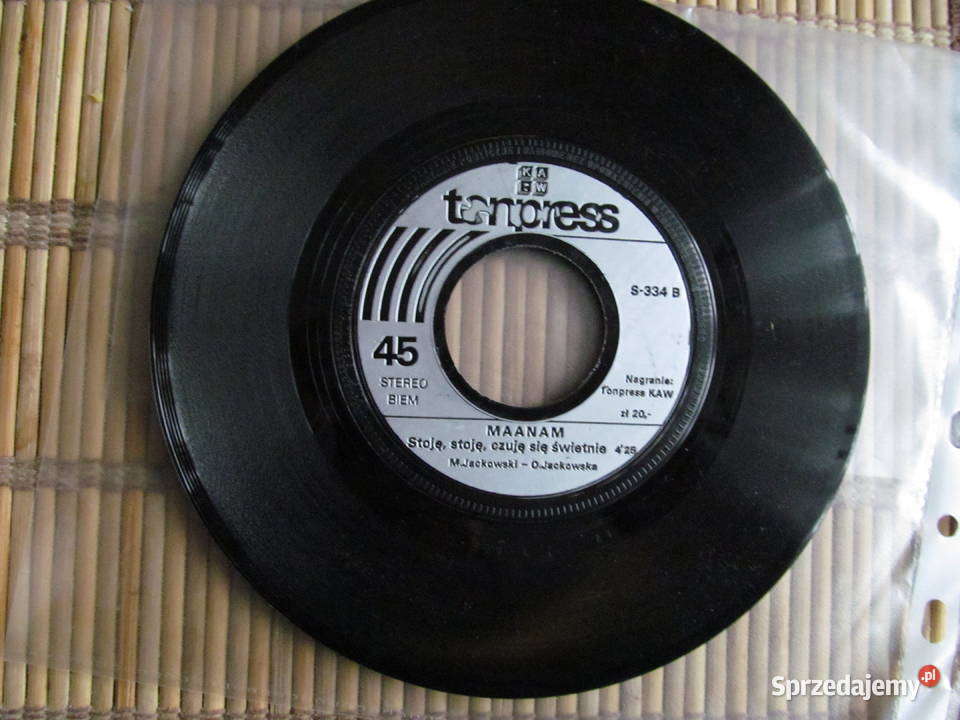 Manam Szare miraże singiel winyl rock Lublin
