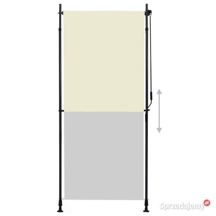 Roleta zewnętrzna 100x270 kremowa WM145939 Warszawa