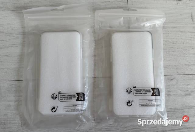 NOWE etui na telefon iPhone X XS bezbarwne 2 Pokrowce, futerały i kabury Łódź