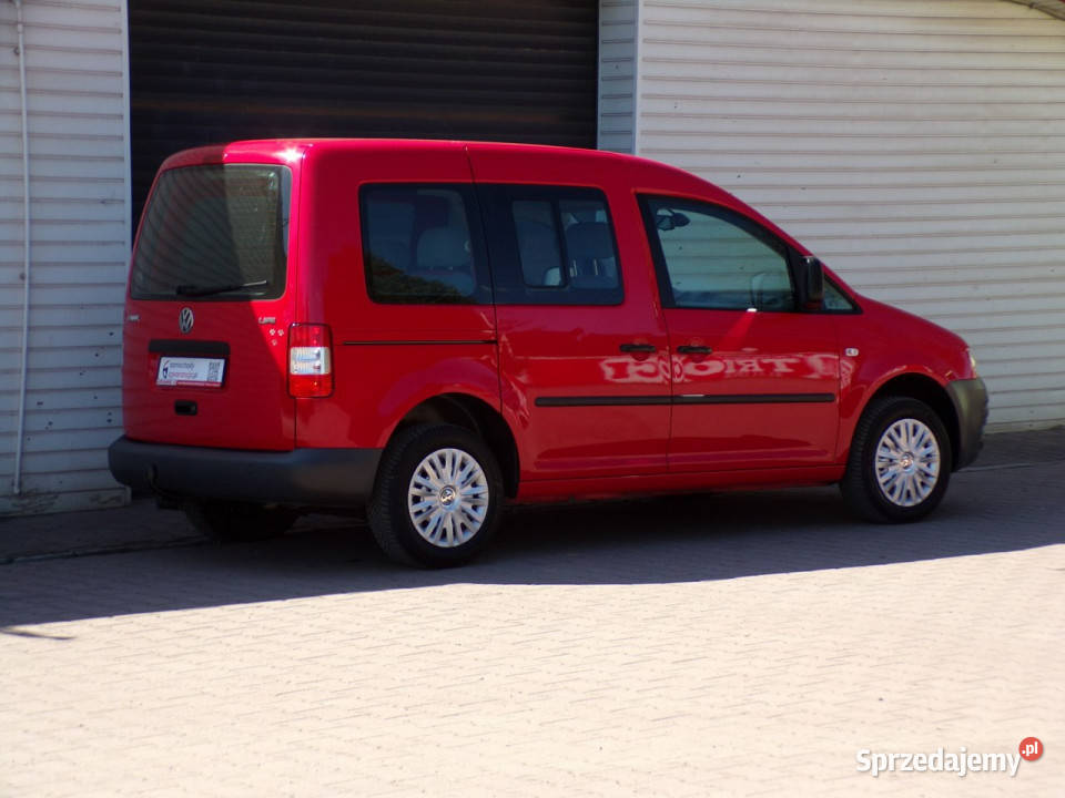 Volkswagen Caddy Klimatronic Gwarancja MPI III Hatchback śląskie Mikołów