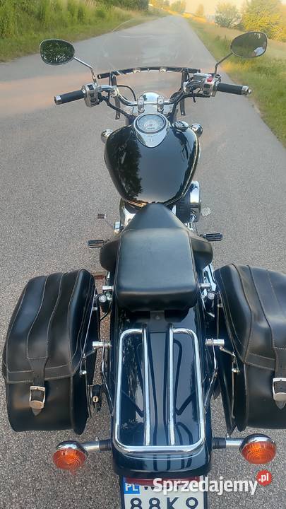 Yamaha Drag Star 1100 Custom perła Białobrzegi